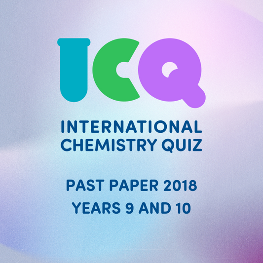 ICQ Past Paper 2018 - Years 9 & 10