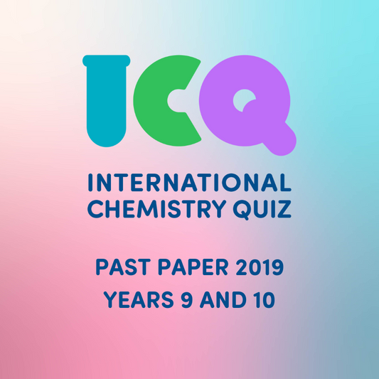 ICQ Past Paper 2019 - Years 9 & 10